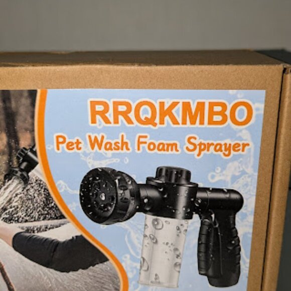 Foam Sprayer Gun, Pressure Nozzle for Car Wash, Watering, Pet Shower with Glove - Picture 3 of 4